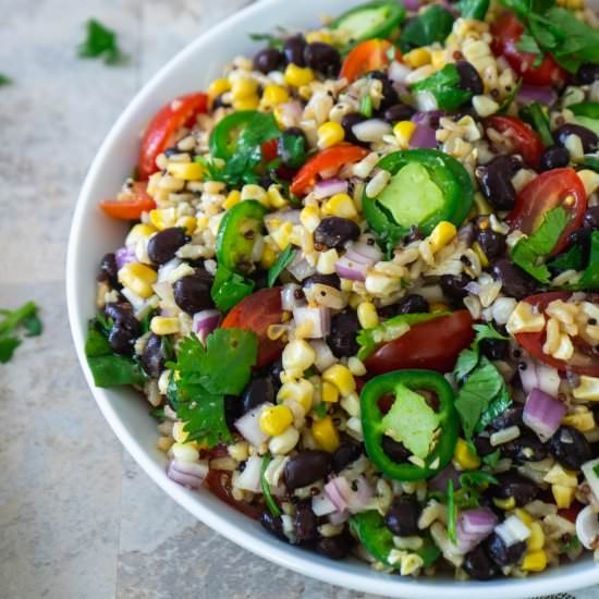 Quinoa and Black Bean Salad
