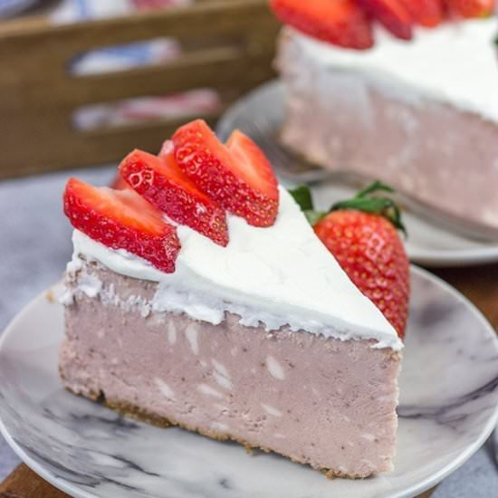 Fresh Strawberry Cheesecake