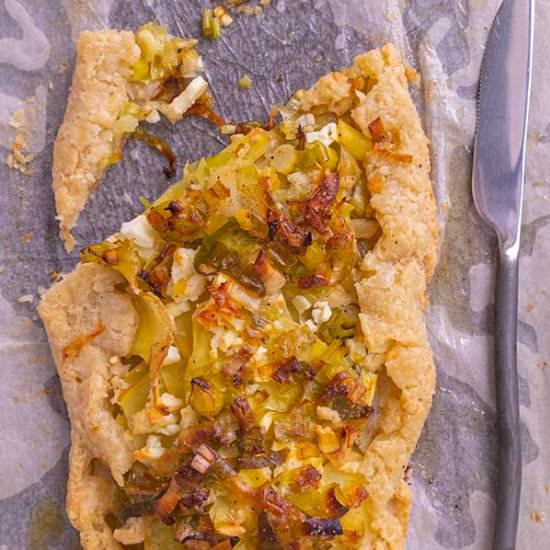 Gluten-Free Leek & Potato Crostata