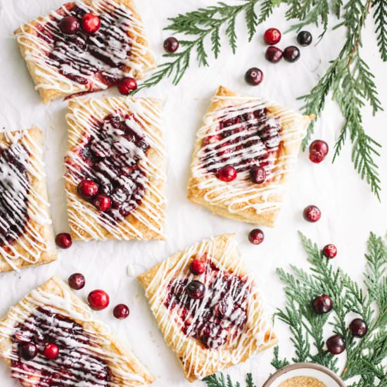 Spiced Cranberry Pastries
