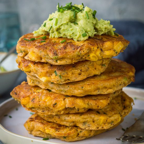 Vegan Corn Fritters