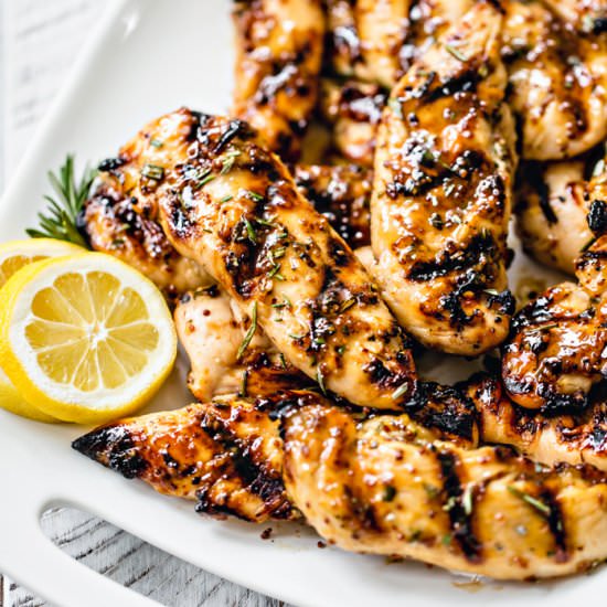 Grilled Honey Mustard Chicken