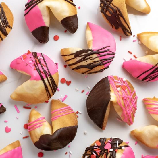 Homemade Fortune Cookies