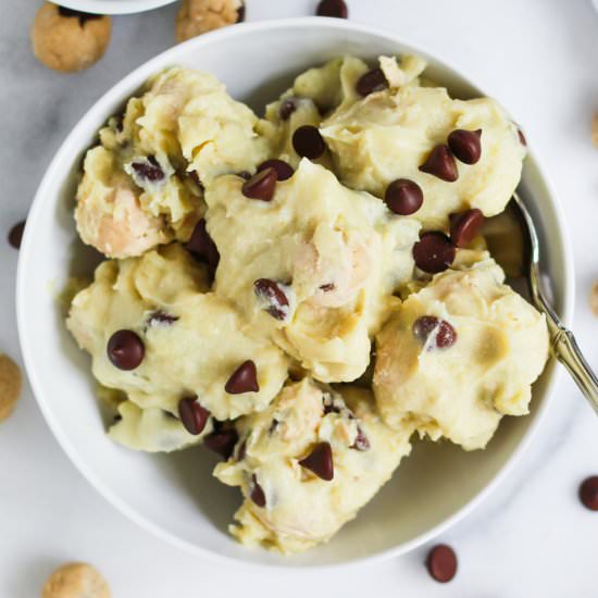 Vegan Cookie Dough Ice Cream