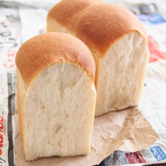 Soft Spelt Sourdough Bread