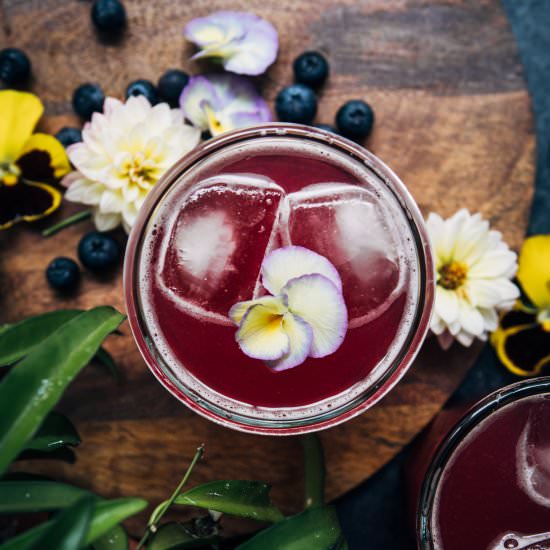Blueberry Violet Lemonade