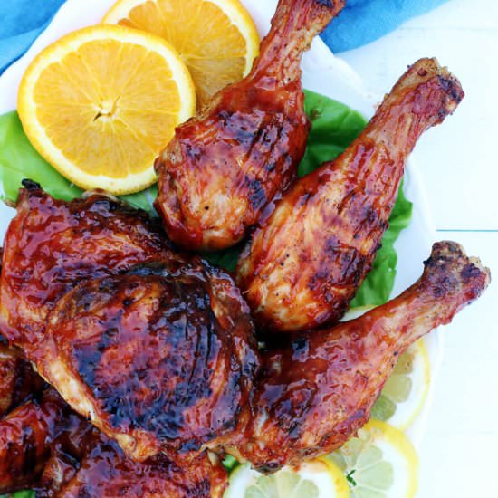 Honey Citrus BBQ Chicken
