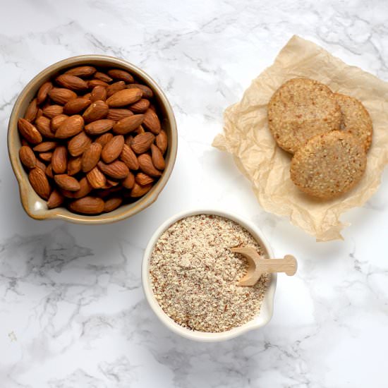 homemade almond flour