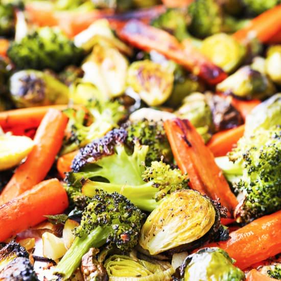 Easy Oven Roasted Vegetables