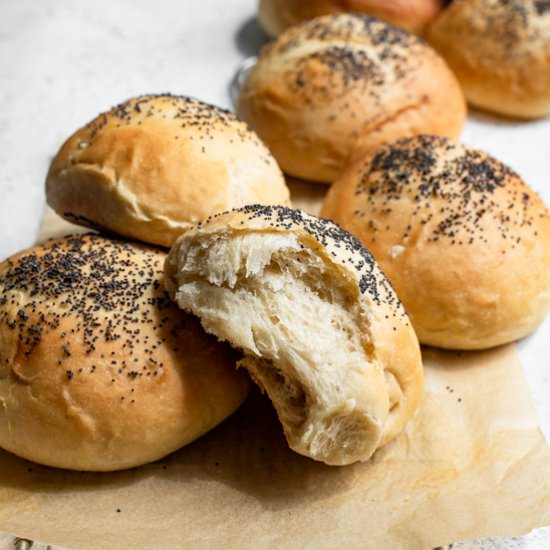 Vegan Milk Bread Buns