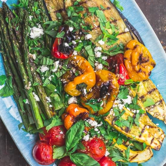 Mediterranean Grilled Vegetables