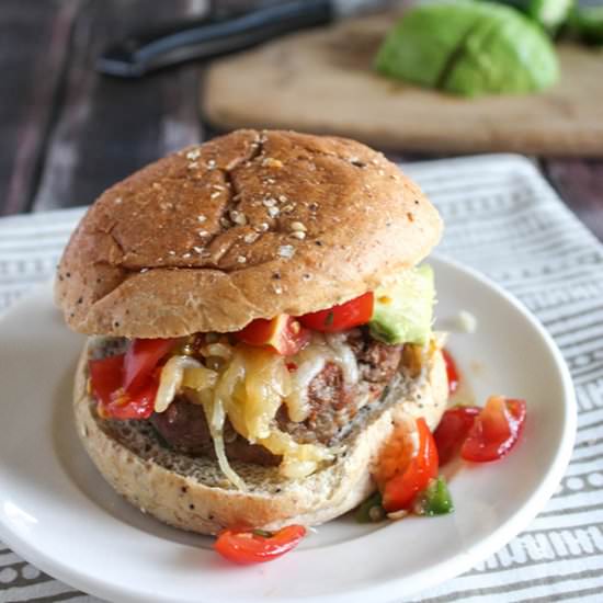Spicy Jalapeno Cheeseburger