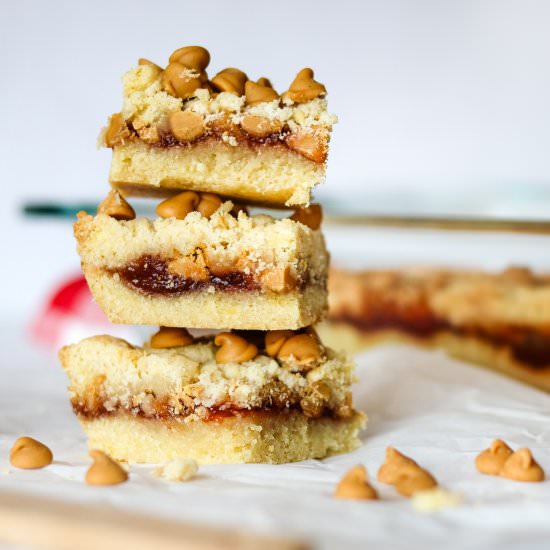 Peanut Butter and Jelly Bars