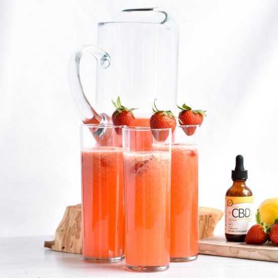CBD Strawberry Lemonade