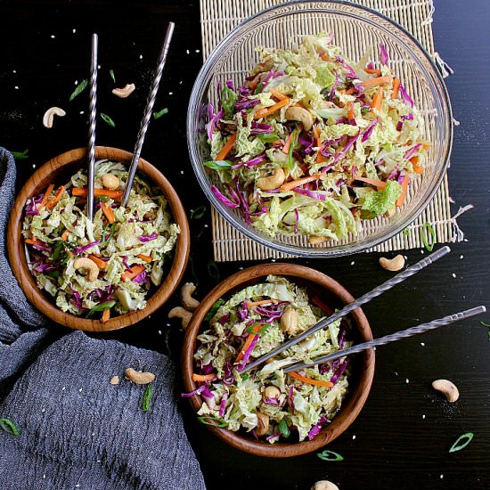 Low Carb Asian Slaw