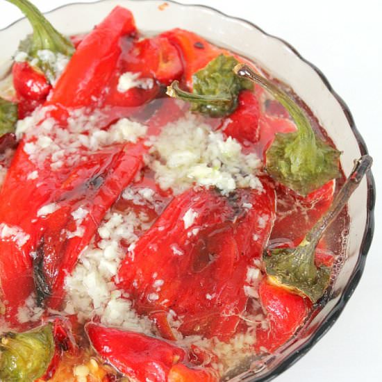 Roasted Peppers Salad