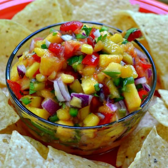 Fresh Peach Salsa