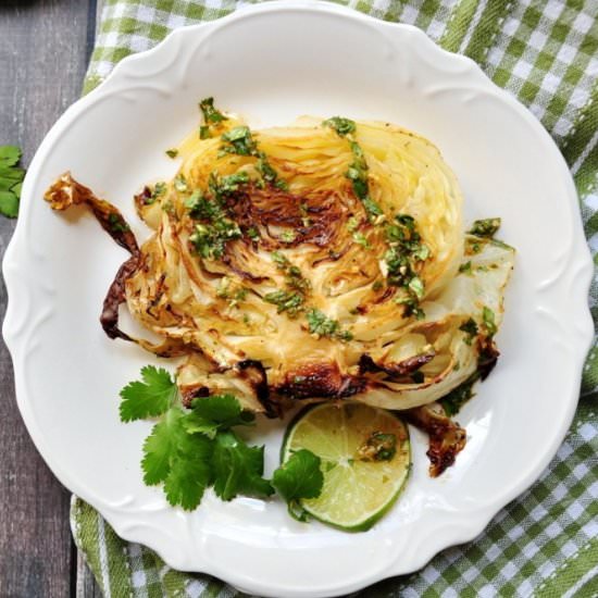 Roasted Cabbage Steaks