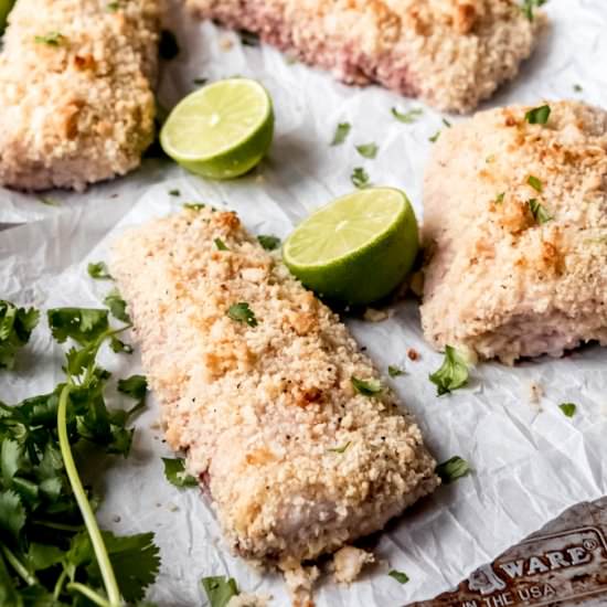 MACADAMIA NUT CRUSTED MAHI-MAHI