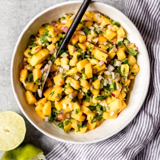 FRESH MANGO SALSA