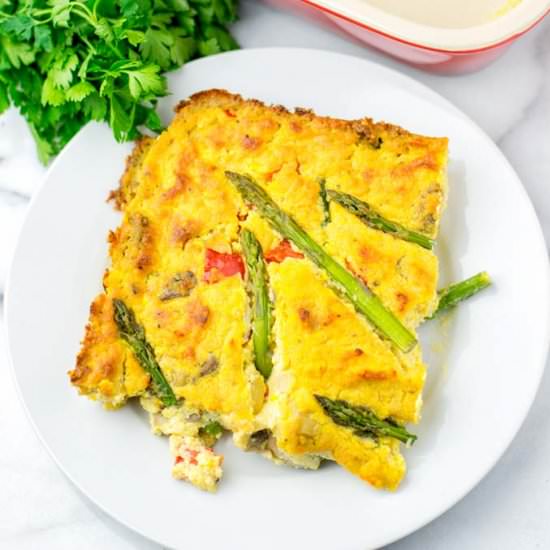 Asparagus Quiche
