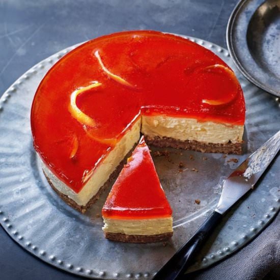 Negroni cheesecake