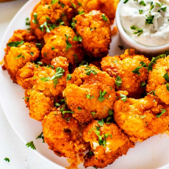 Keto Cauliflower Wings