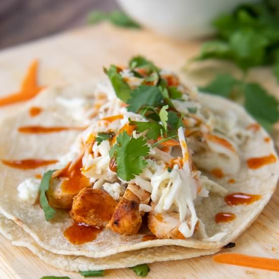 Buffalo Chicken Tacos