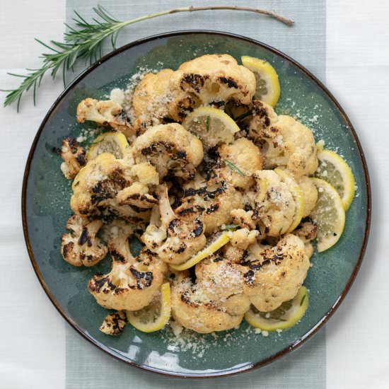 Tuscan Grilled Cauliflower
