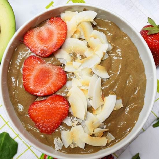 Creamy Avocado Chocolate Smoothie