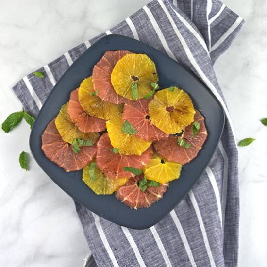 Citrus Salad with Balsamic Vinegar
