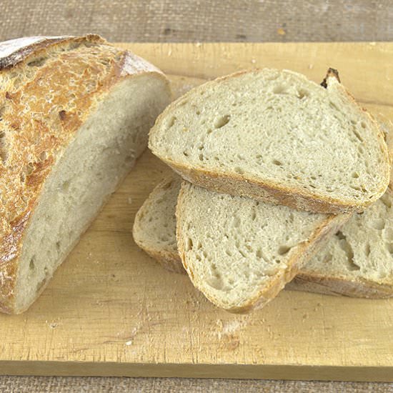 Artisan No-Knead Country Bread