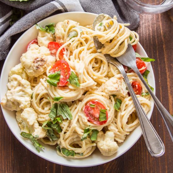Hummus Pasta