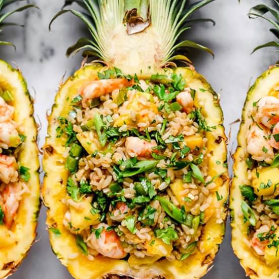 Pineapple Shrimp Fried Rice