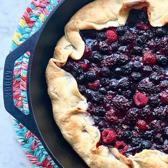 Triple Berry Crostata