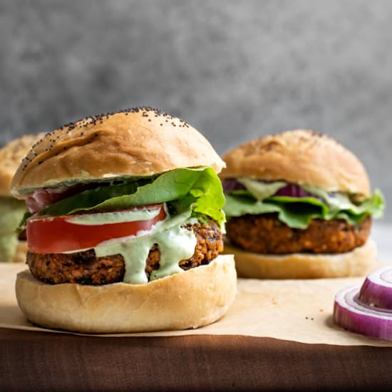 Herbed Chickpea Burgers