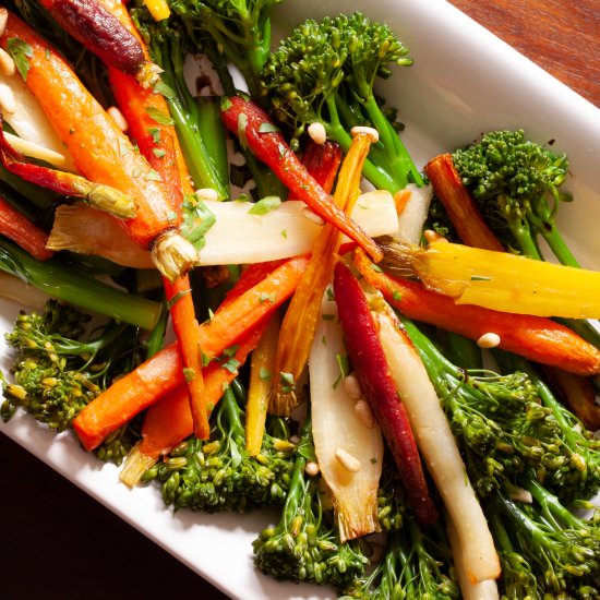 Broccolini and Carrots