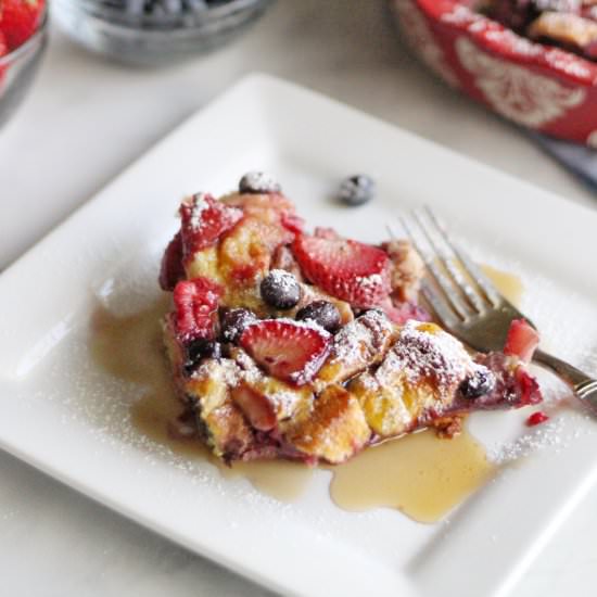 Berry french Toast Casserole