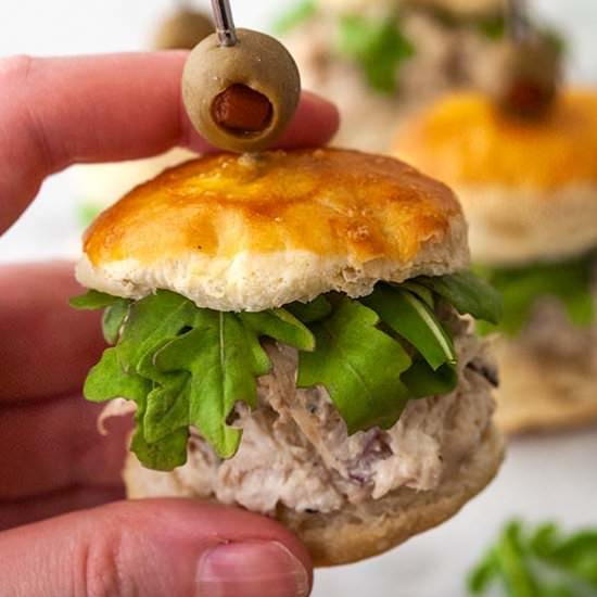 Dill Chicken Salad Sliders