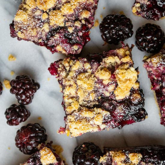 Blackberry Pie Bars