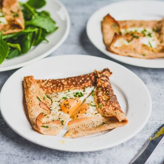 Herbed Savory Breakfast Crepes