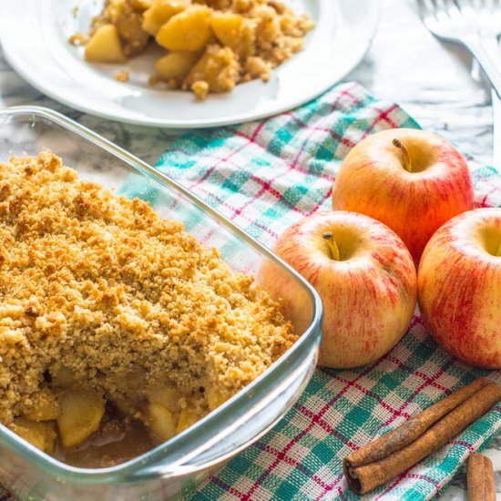 Gluten free apple crisp