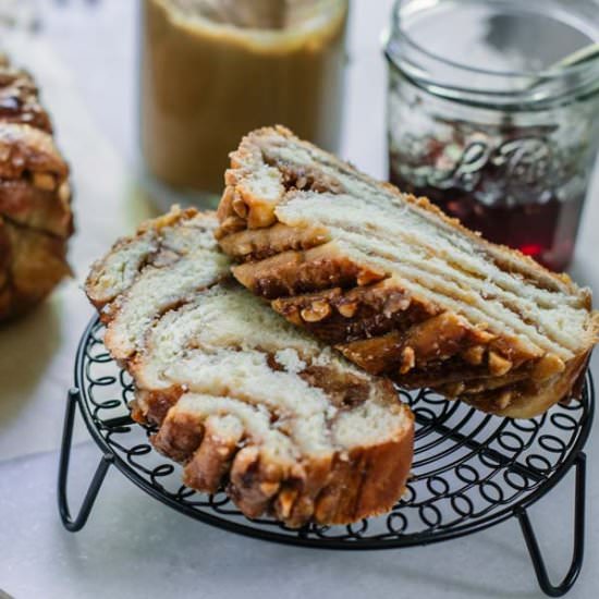 Peanut Butter & Jelly Babka