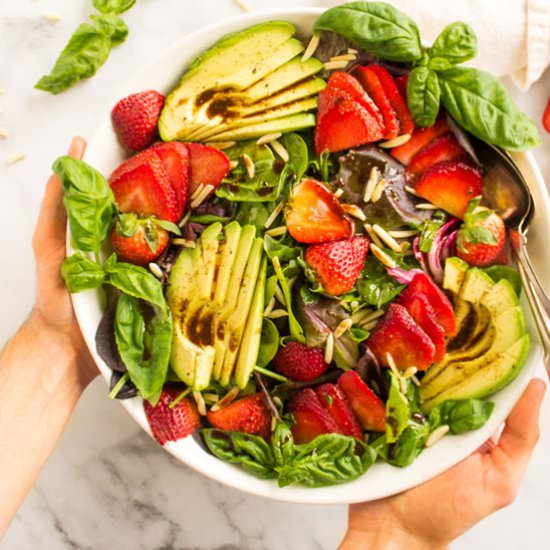 Strawberry Avocado Salad