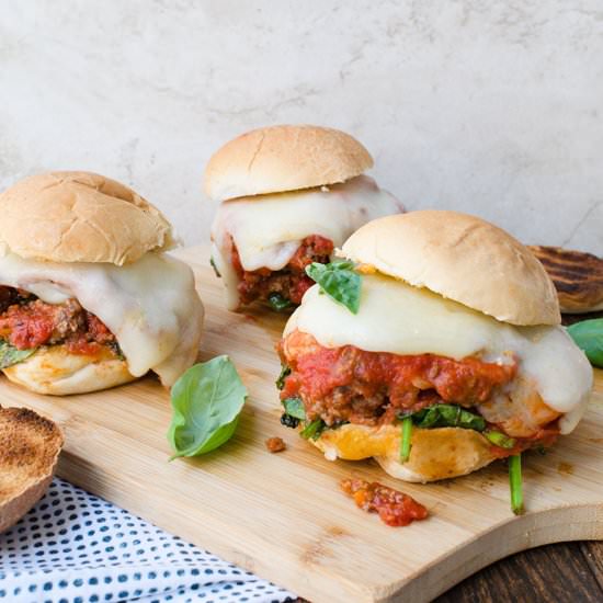 Italian sloppy joe sliders