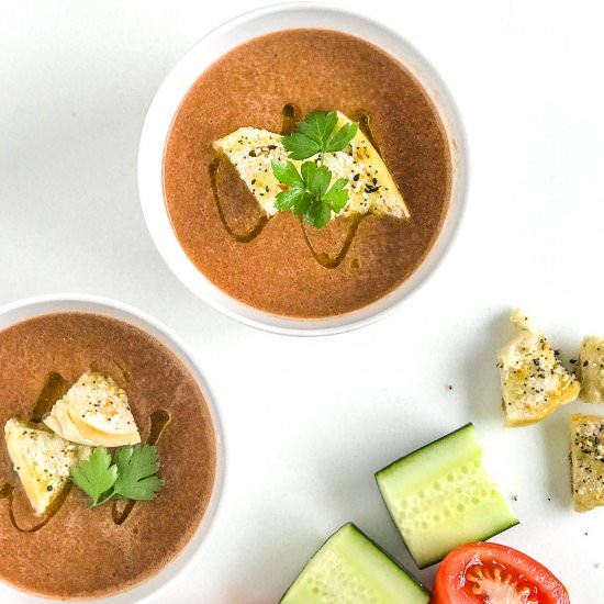 Farmer’s Market Fresh Gazpacho