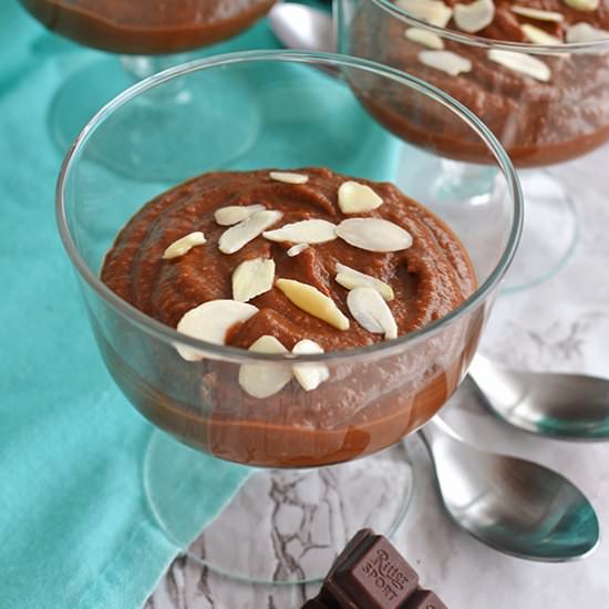 Sweet Potato Chocolate Pudding
