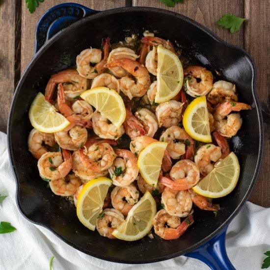 Lemon Garlic Butter Shrimp