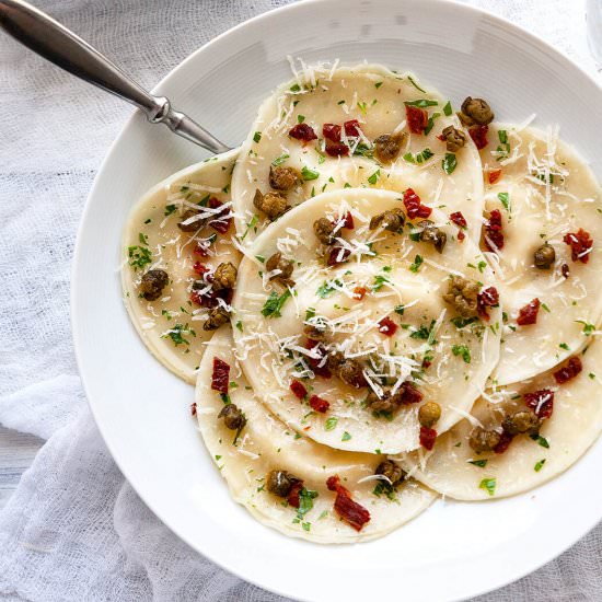 Easy Artichoke Ravioli