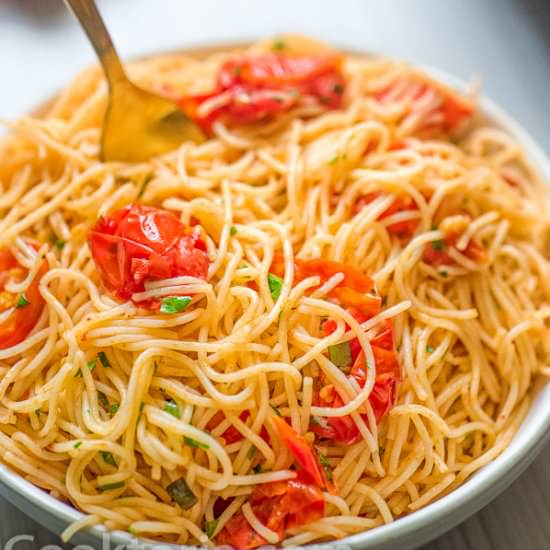 Easy Angel Hair Pasta